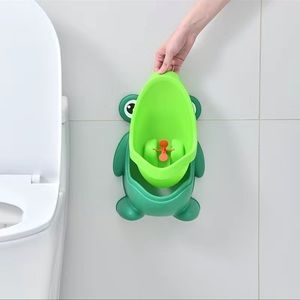 Potty Training Made Fun: Frog-Shaped Urinal Trainer for Boys